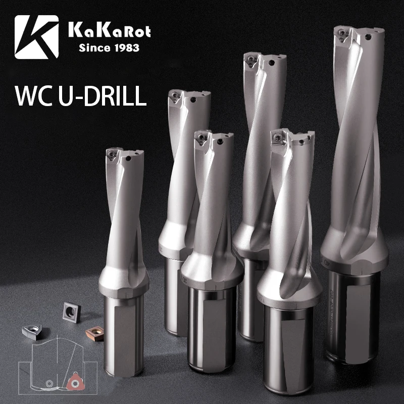 KaKarot WC Series Indexable U Drill Bits