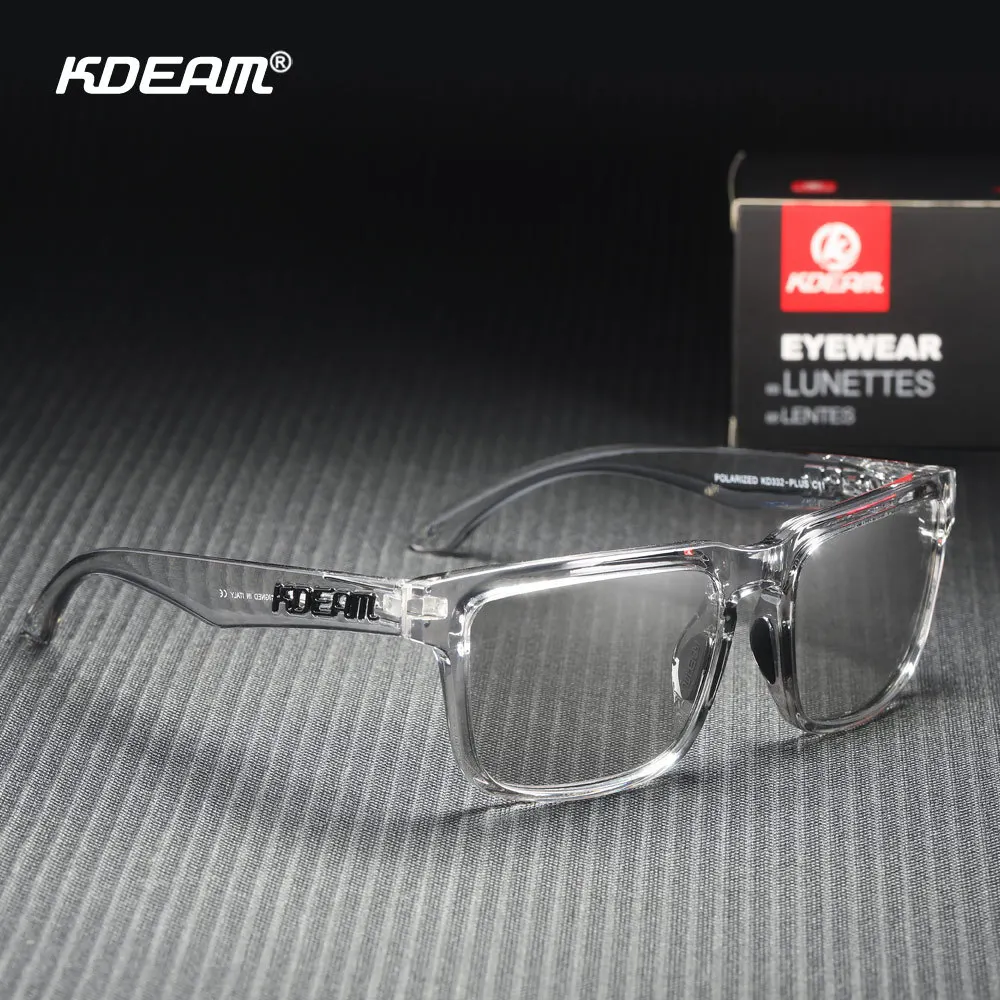 KDEAM Large Polarized Sunglasses for Men