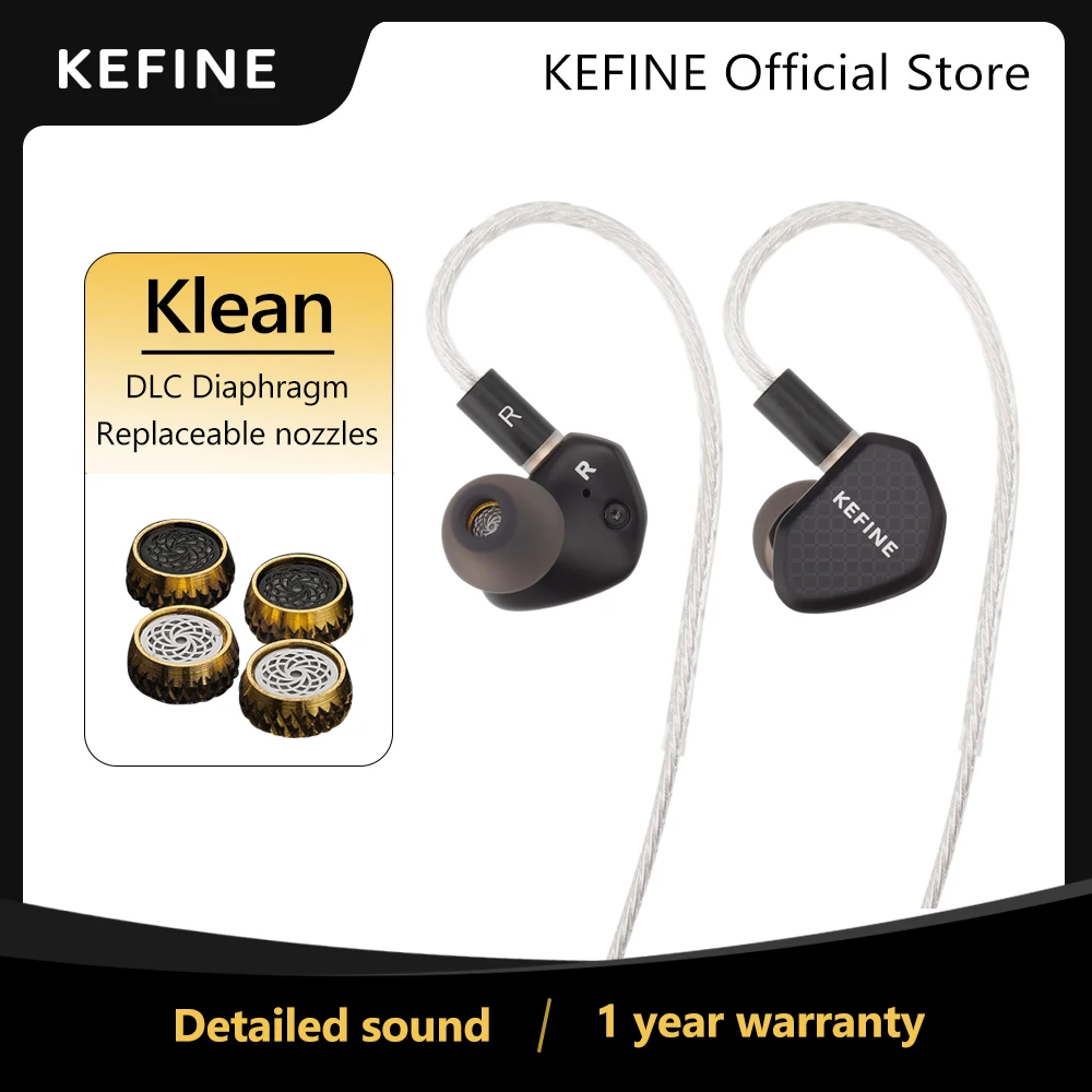 KEFINE Klean 10mm Dynamic Driver Earphones