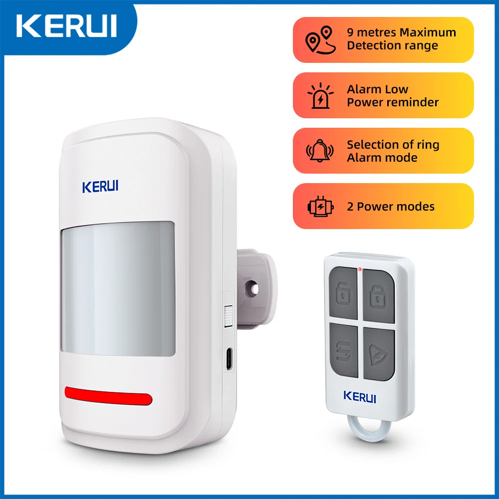 جهاز إنذار PIR KERUI HW19 للحركة