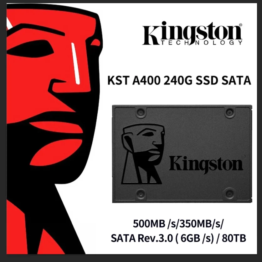 محرك أقراص الحالة الصلبة Kingston SSD A400