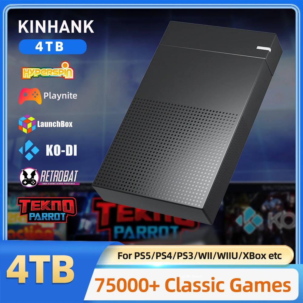 جهاز ألعاب كينهانك 4T مع Launchbox