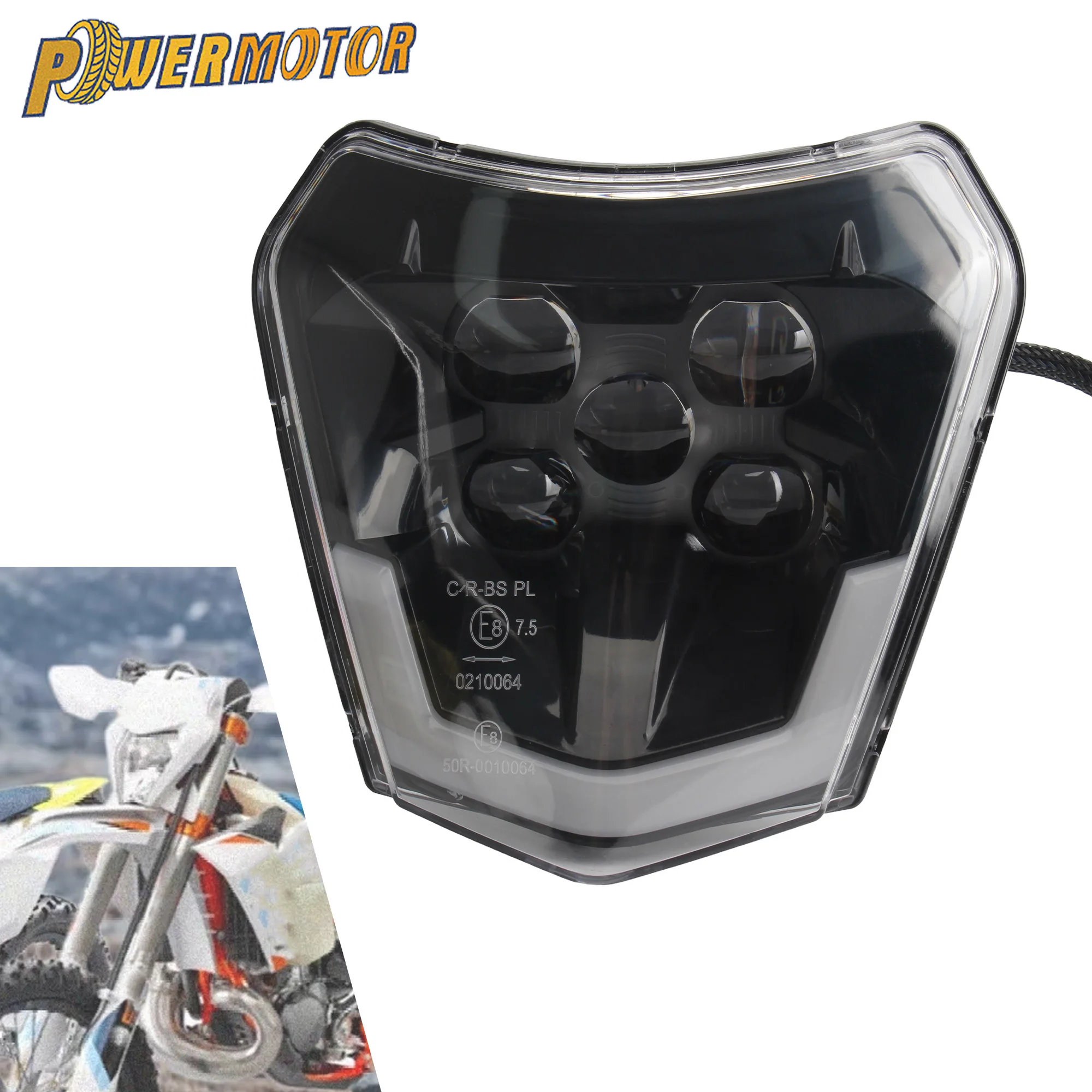 مصباح LED للدراجات النارية KTM