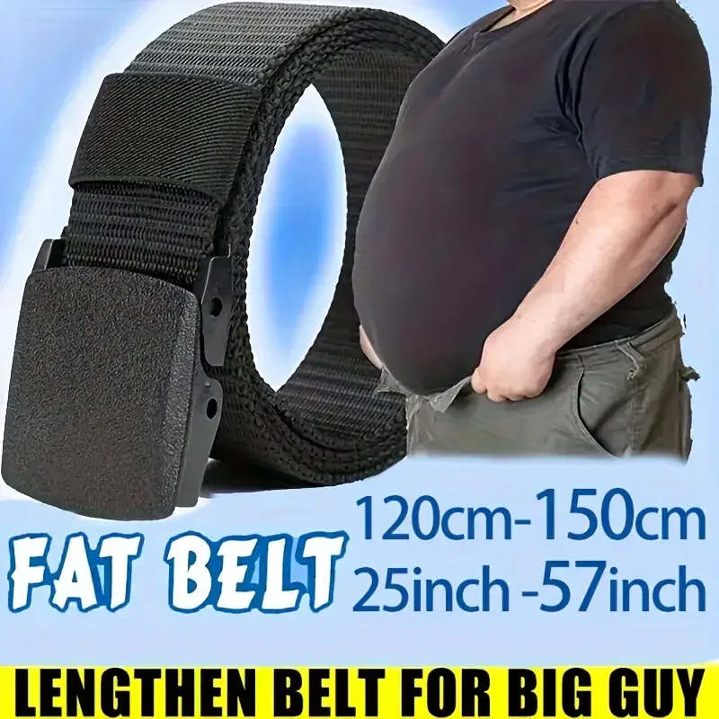 Large 150CM Tactical Nylon Belt