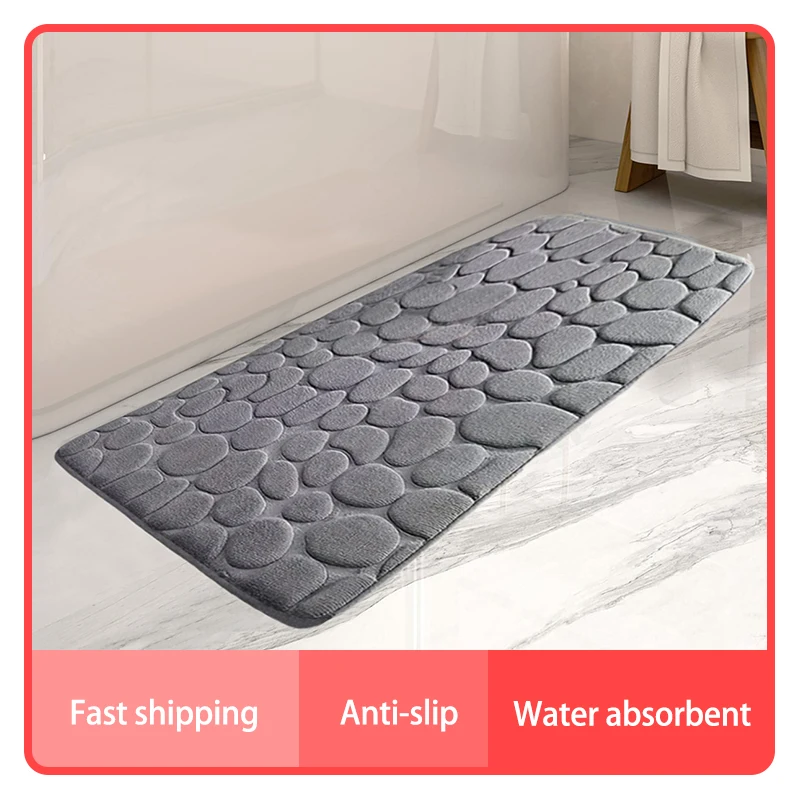 Non-slip Absorbent Bathroom Floor Mat