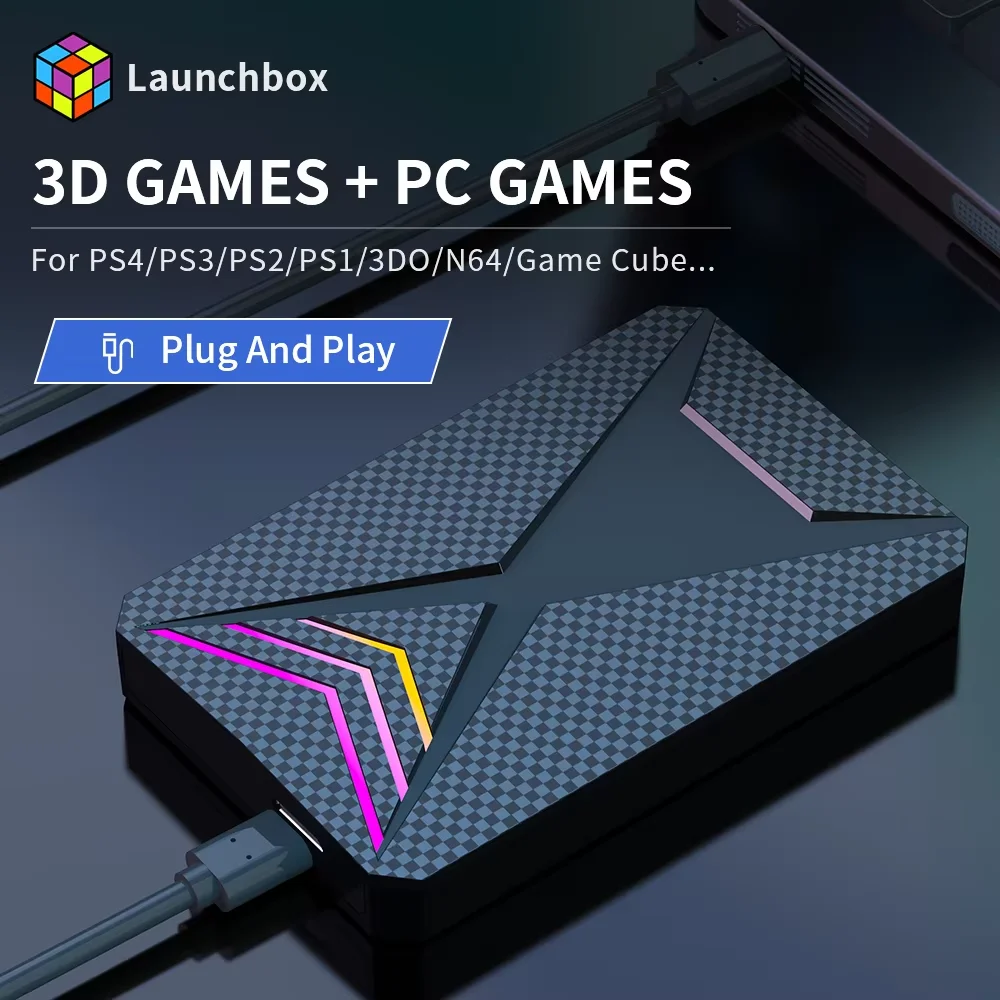 محرك أقراص صلب محمول Launchbox 2T