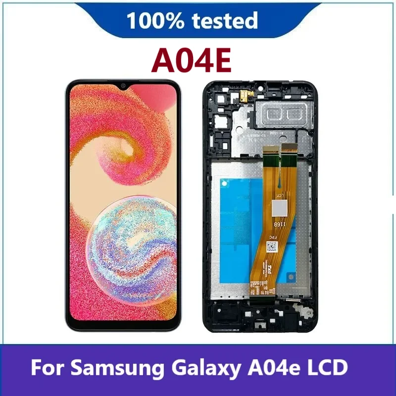 شاشة LCD أصلية لسامسونج غالاكسي A04e