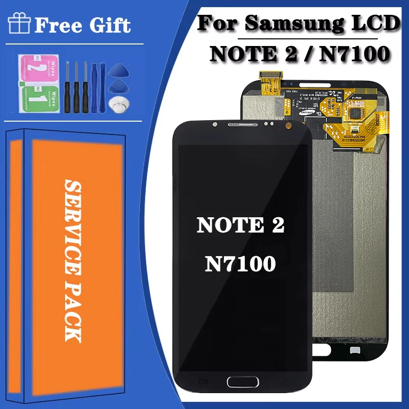 شاشة LCD تعمل باللمس لجهاز N7100