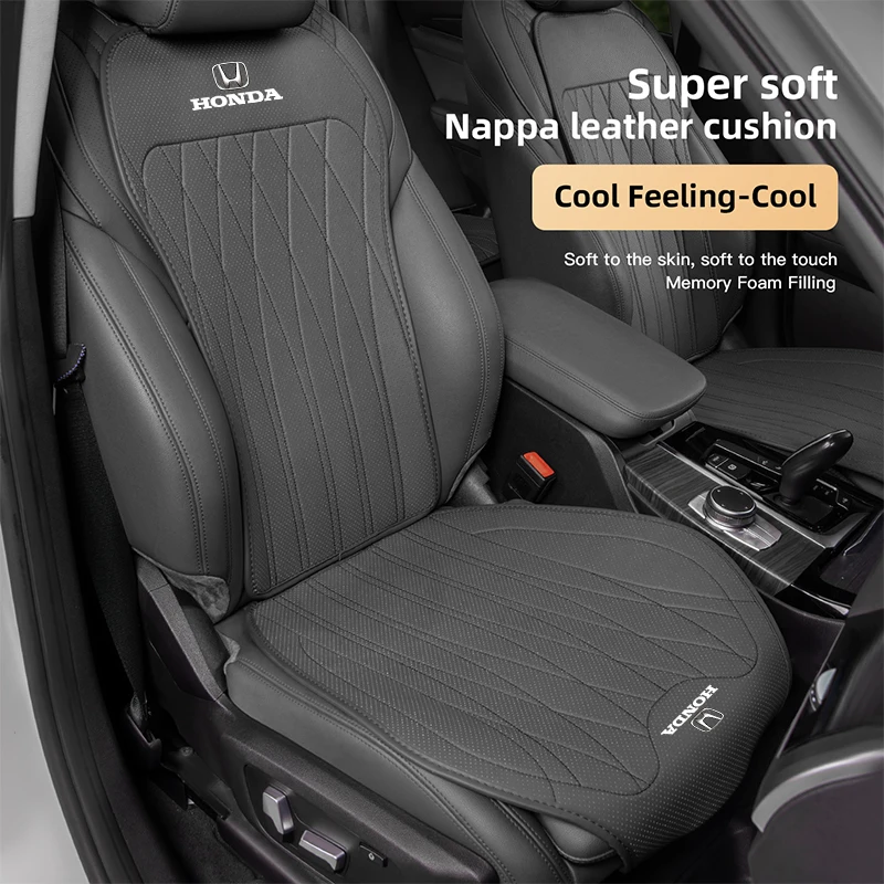 Breathable Leather Car Seat Cushion Pad