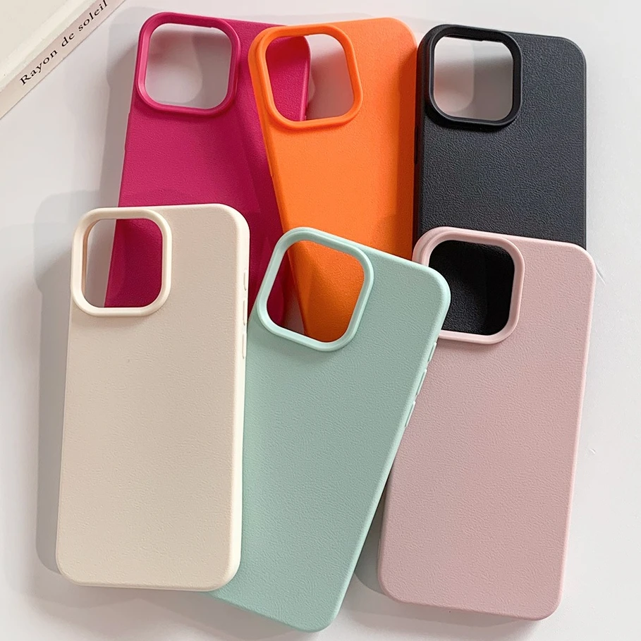 Shockproof Leather Phone Case for iPhone