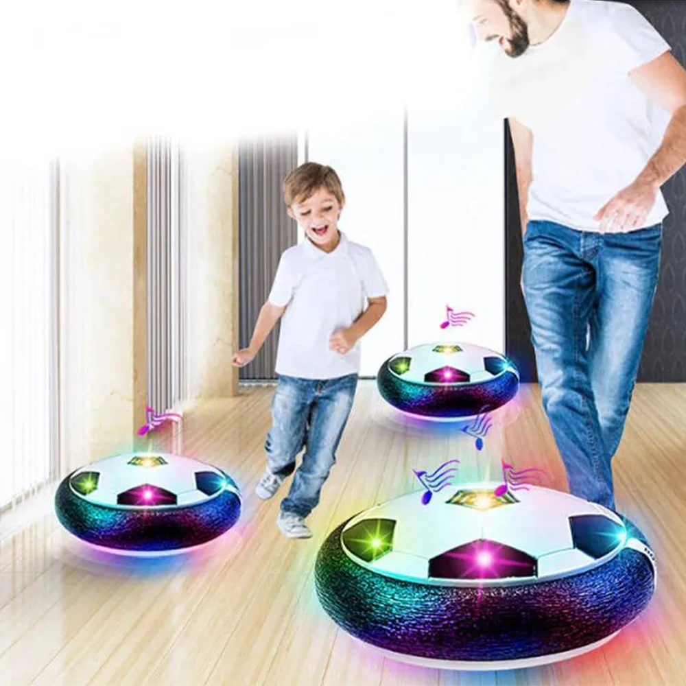 كرة القدم العائمة للأطفال مع إضاءة LED