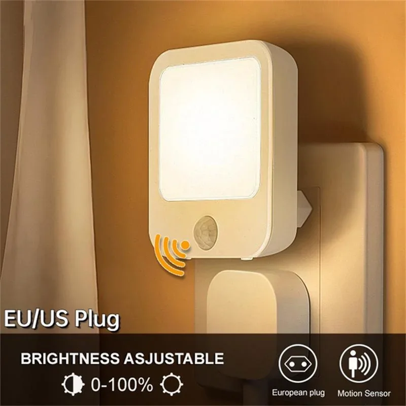 مستشعر حركة LED للإضاءة الليلية