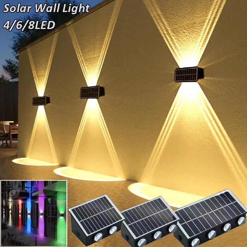 أضواء LED شمسية مقاومة للماء