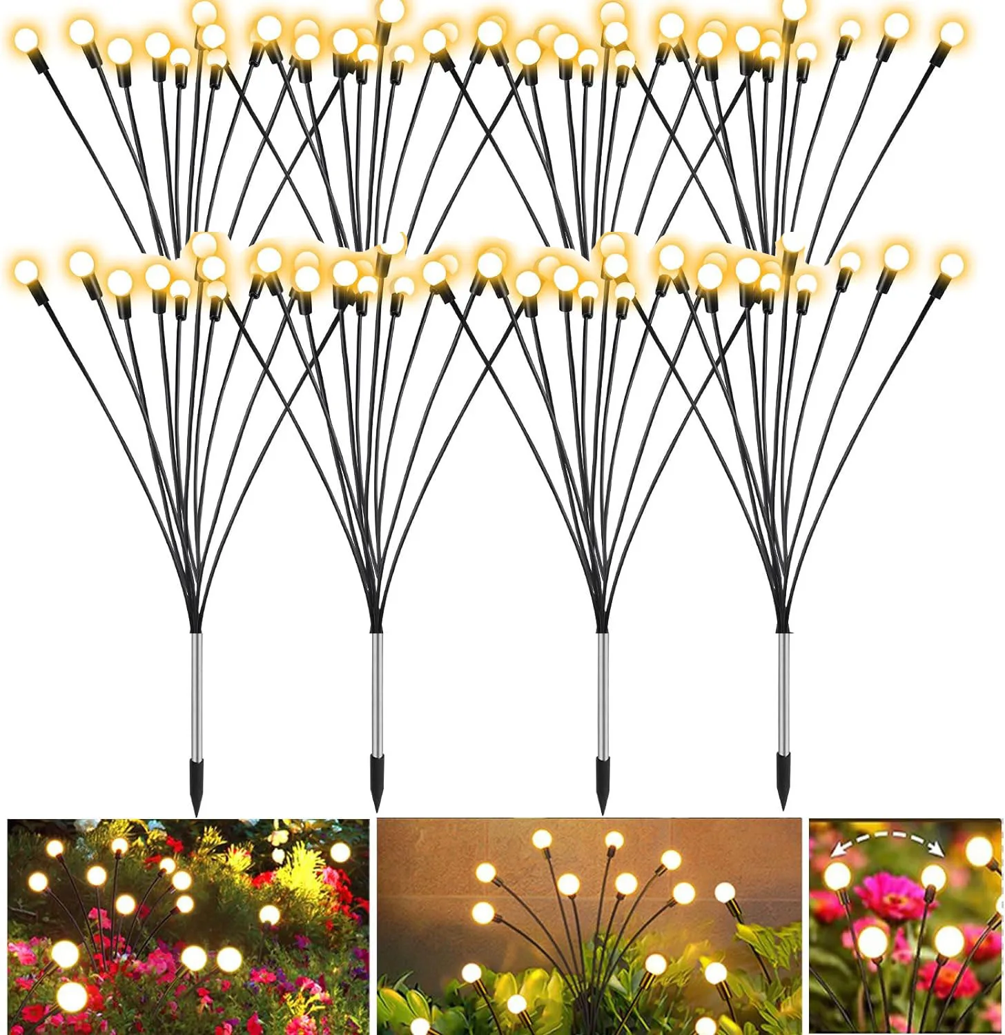 مصباح حديقة شمسي LED مميز