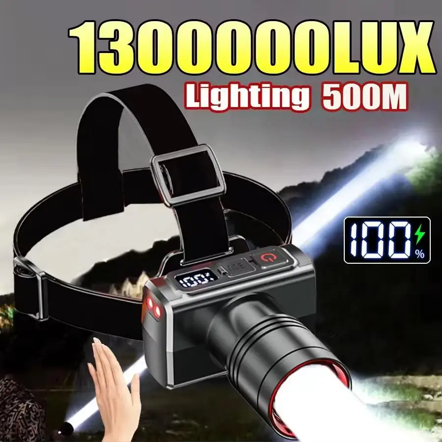 كشاف LED قوي قابل للشحن للتخييم