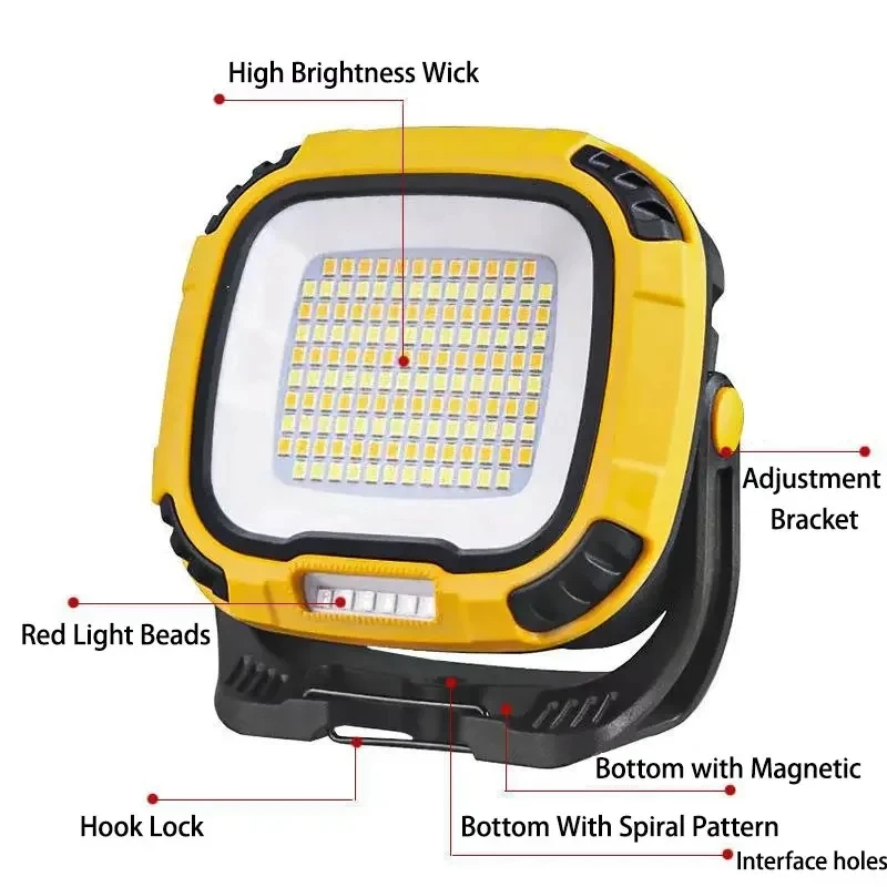 فانوس LED محمول للاستخدام الخارجي