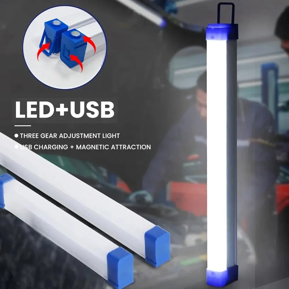 مصباح LED قابل لإعادة الشحن للتخييم