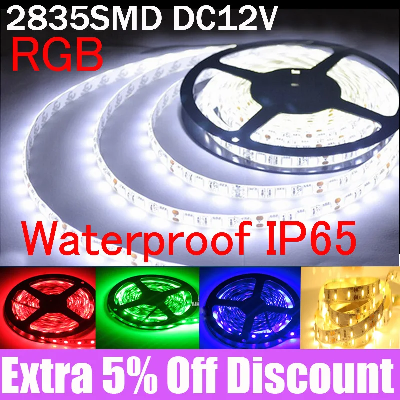 شريط LED 12 فولت مقاوم للماء
