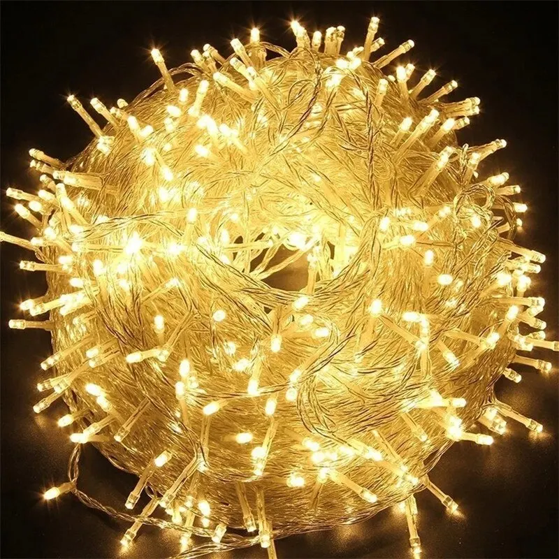 سلسلة أضواء LED مقاومة للماء