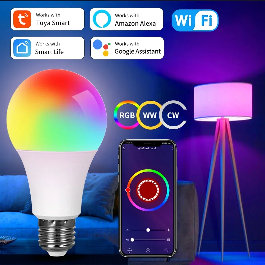 مصابيح LED ذكية من تويا WiFi