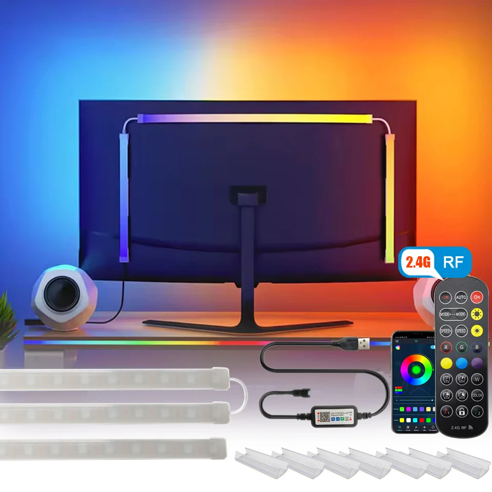أضواء LED لشاشة الكمبيوتر لمسة عصرية