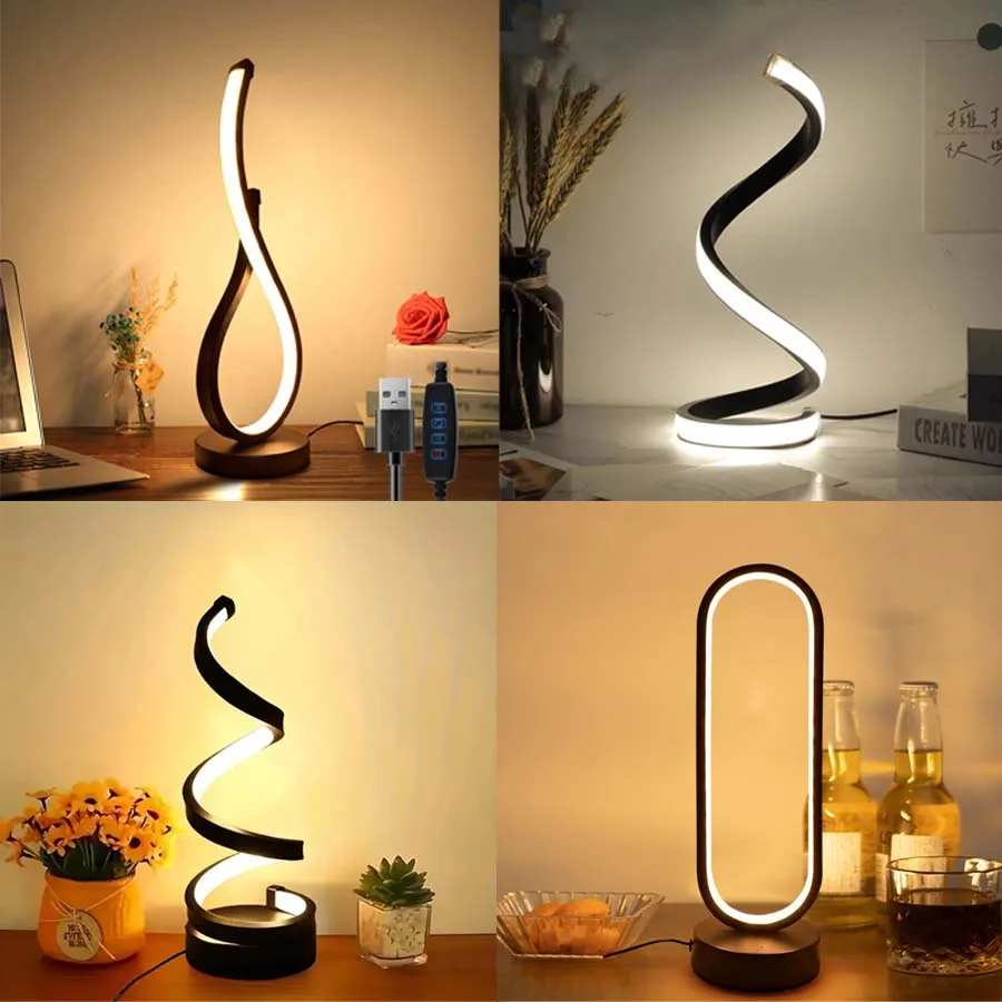 ضوء LED ليلي بتصميم إبداعي ثلاثي الألوان