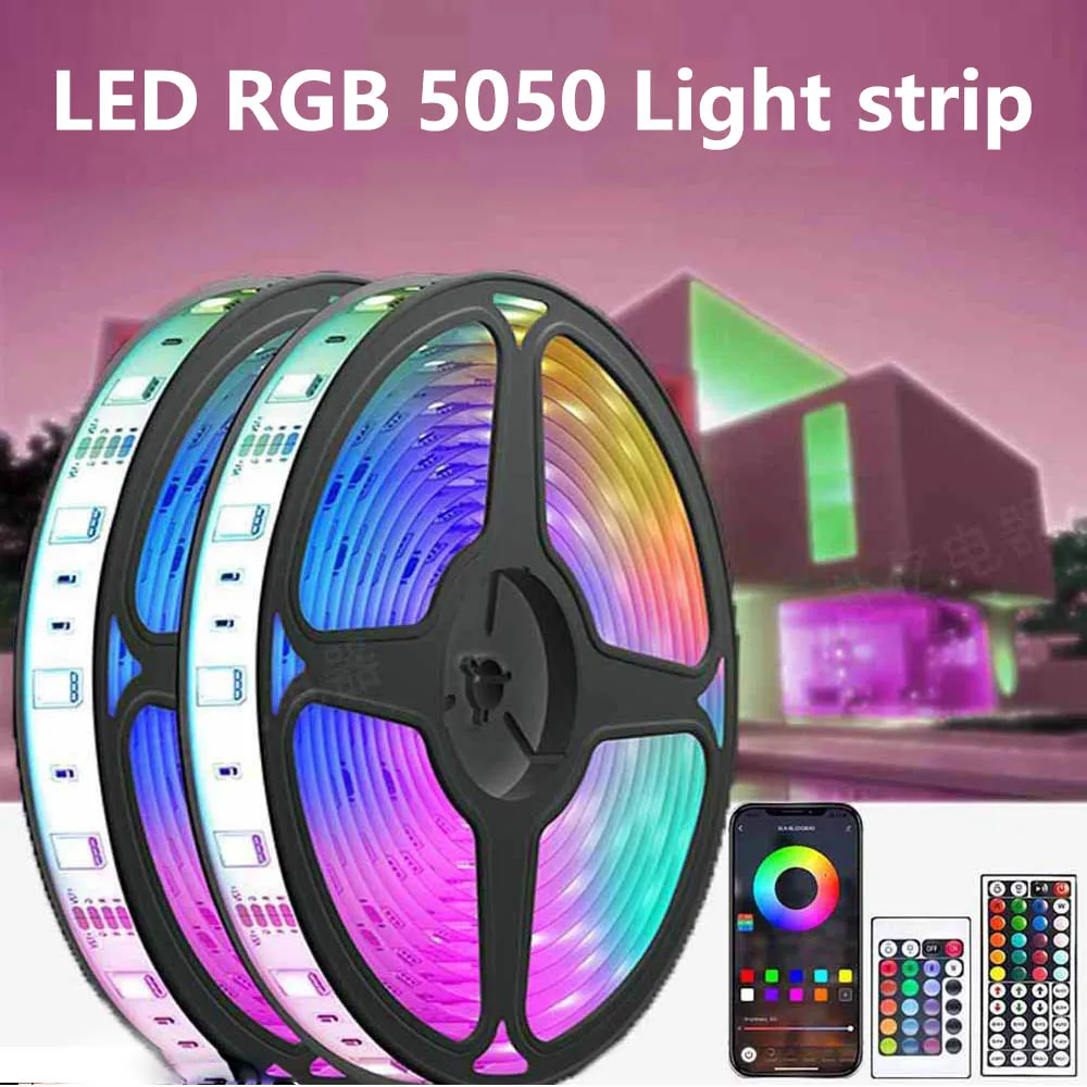 شريط LED ضوء بلوتوث مرن 3-10 متر