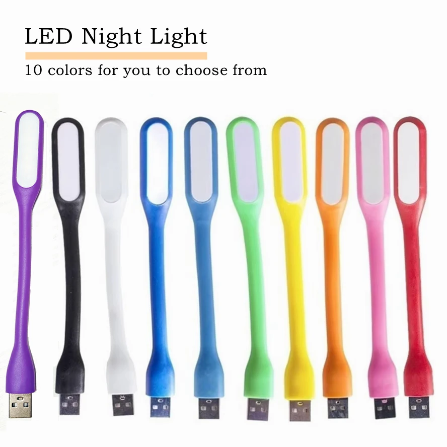 مصباح قراءة LED صغير قابل للطي