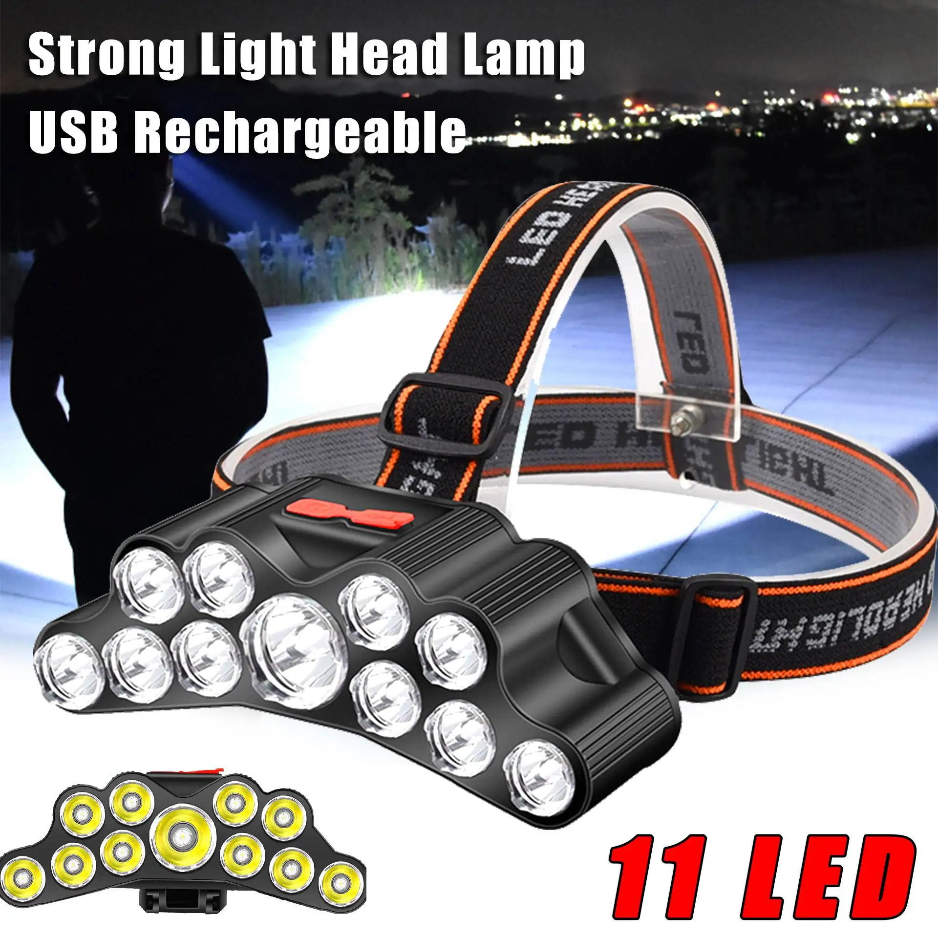 كشافات LED قوية rechargeable