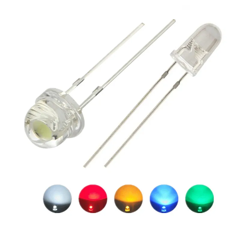 لمبات LED متعددة الألوان 10 قطع