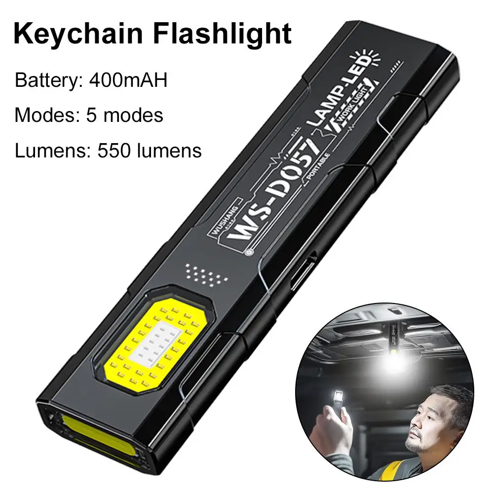 مصباح يدوي LED شحن محمول