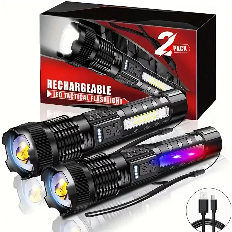 مشاعل Led عالية الطاقة للتخييم والصيد