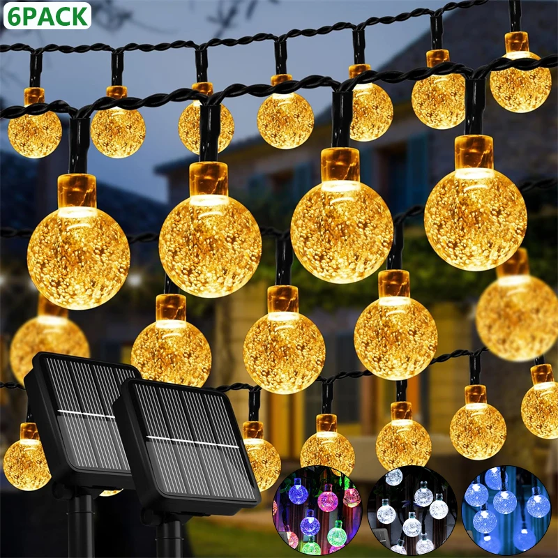 أضواء شمسية LED لتزيين الحدائق