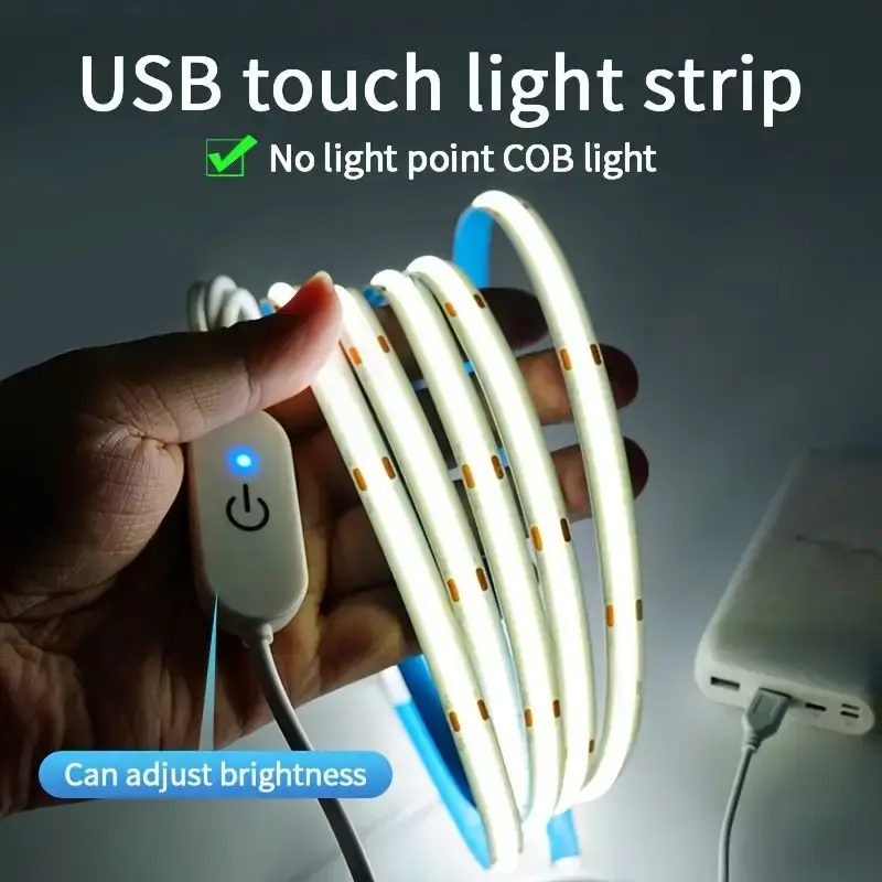شرائط LED COB مرنة للإضاءة الداخلية