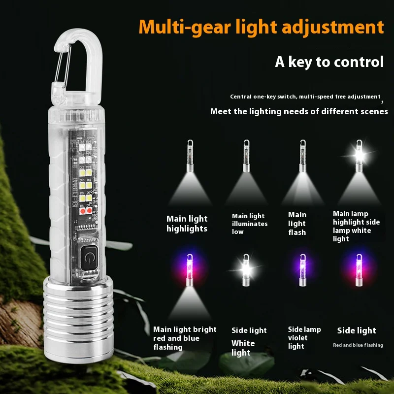مصباح LED محمول وقابل للشحن