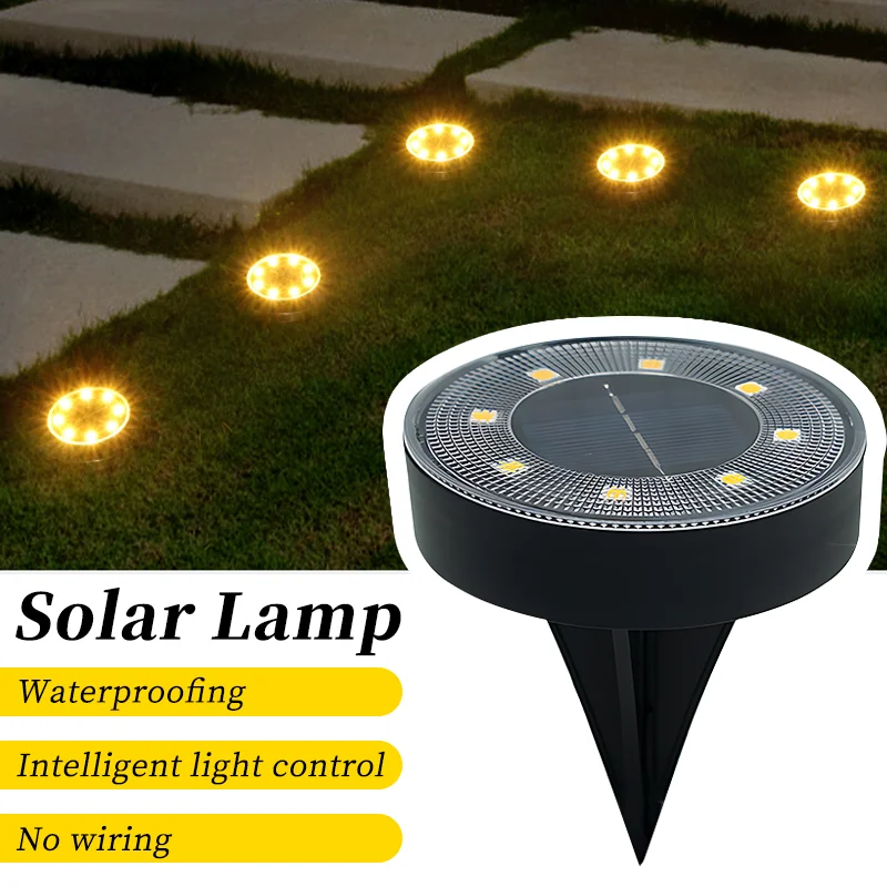 ضوء LED للطاقة الشمسية في الهواء الطلق