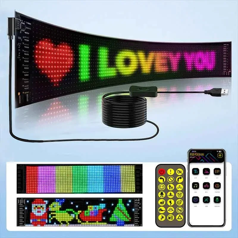 لوحة بكسل LED مرنة للإعلانات