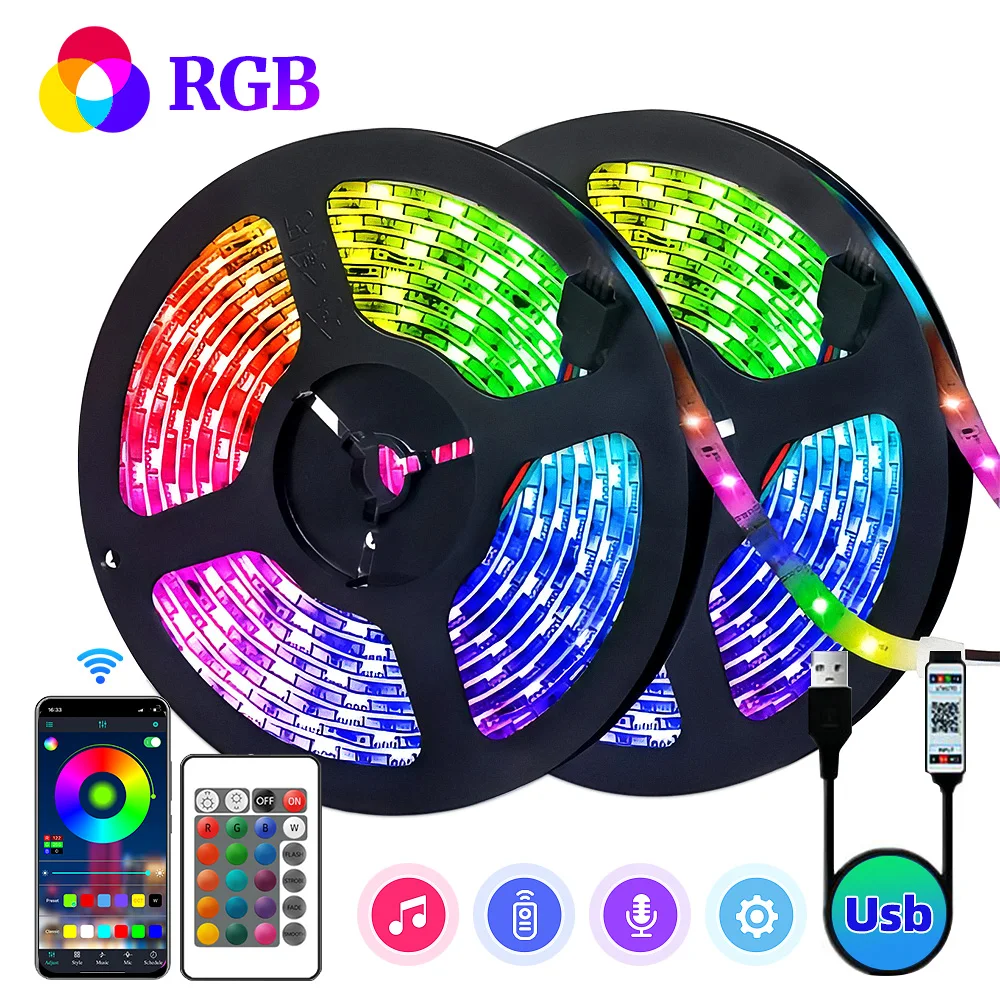 شريط LED RGB لتغيير الألوان