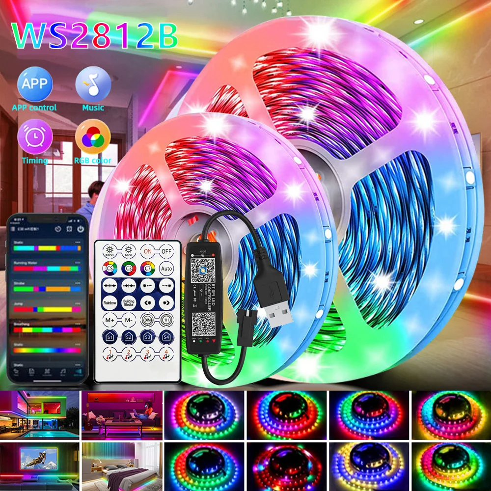 Bluetooth RGBIC LED Strip Lights