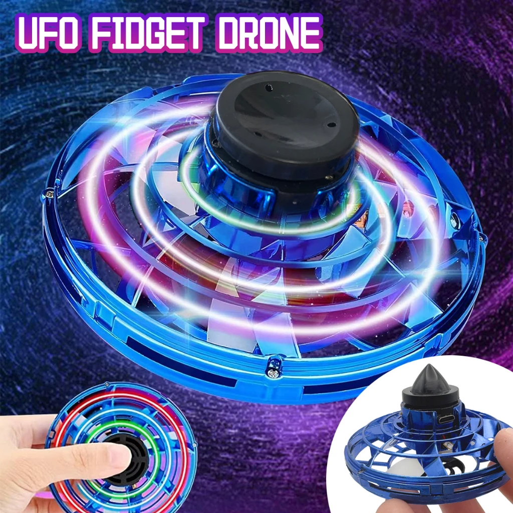 LED UFO سبينر تحلق كرة طائرة