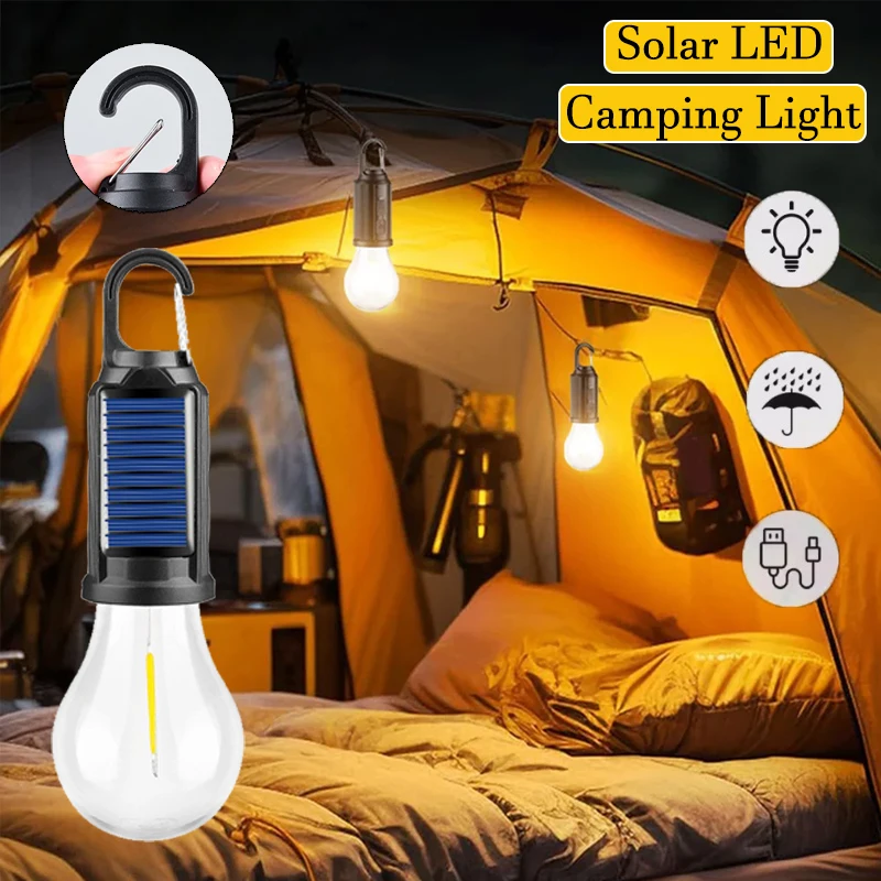 مصباح LED يعمل بالطاقة الشمسية للهواء الطلق