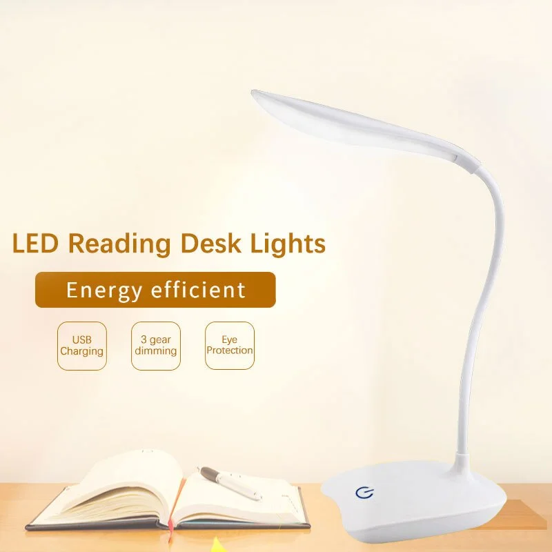مصباح LED مكتبي قابل للشحن