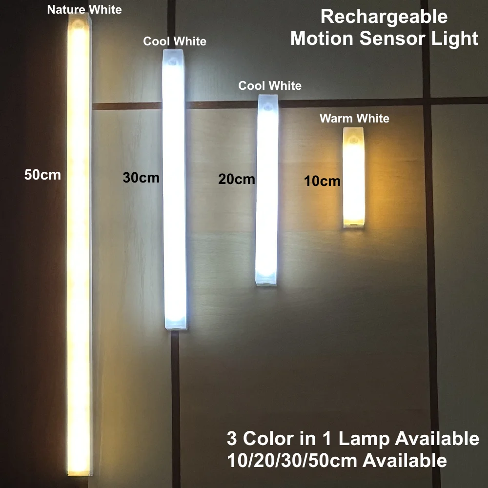 ضوء LED لاسلكي بحس حركة