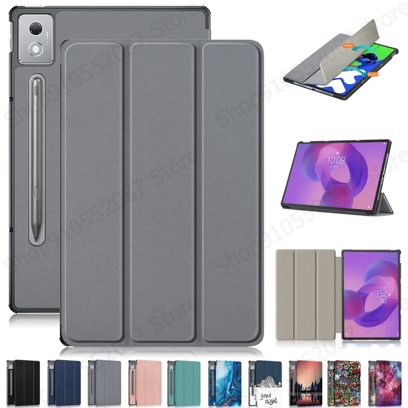 حافظة جلدية ذكية لهاتف Lenovo Idea Tab