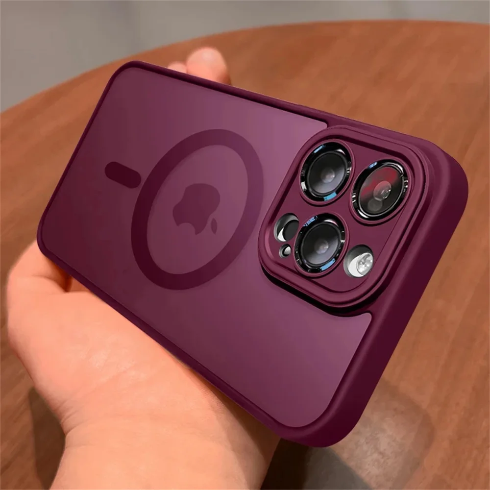 Matte Translucent Lens Protection Case