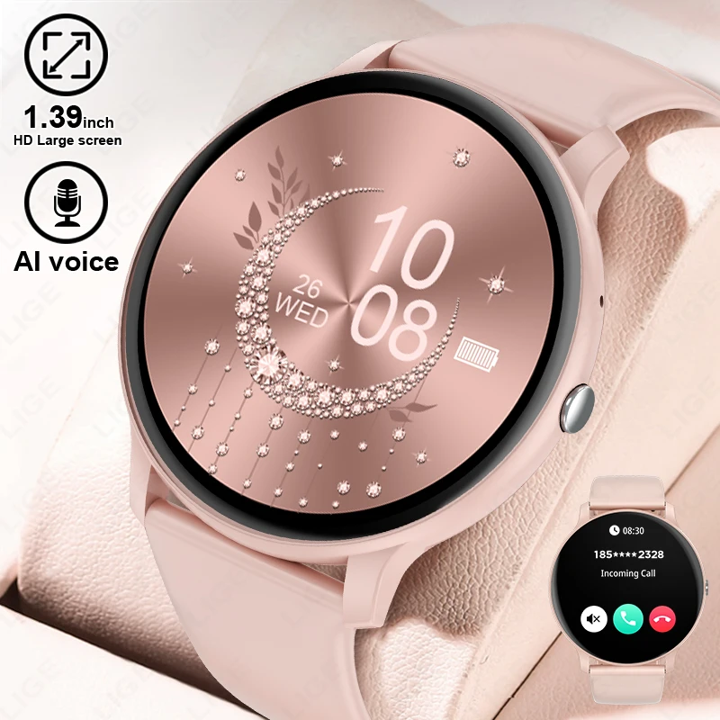 LIGE 2025 Bluetooth Smart Watch for Fitness
