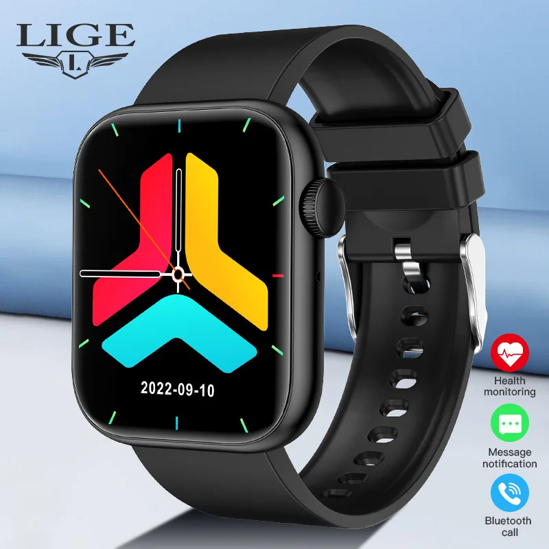 LIGE Men’s Smart Watch with Fitness Tracking