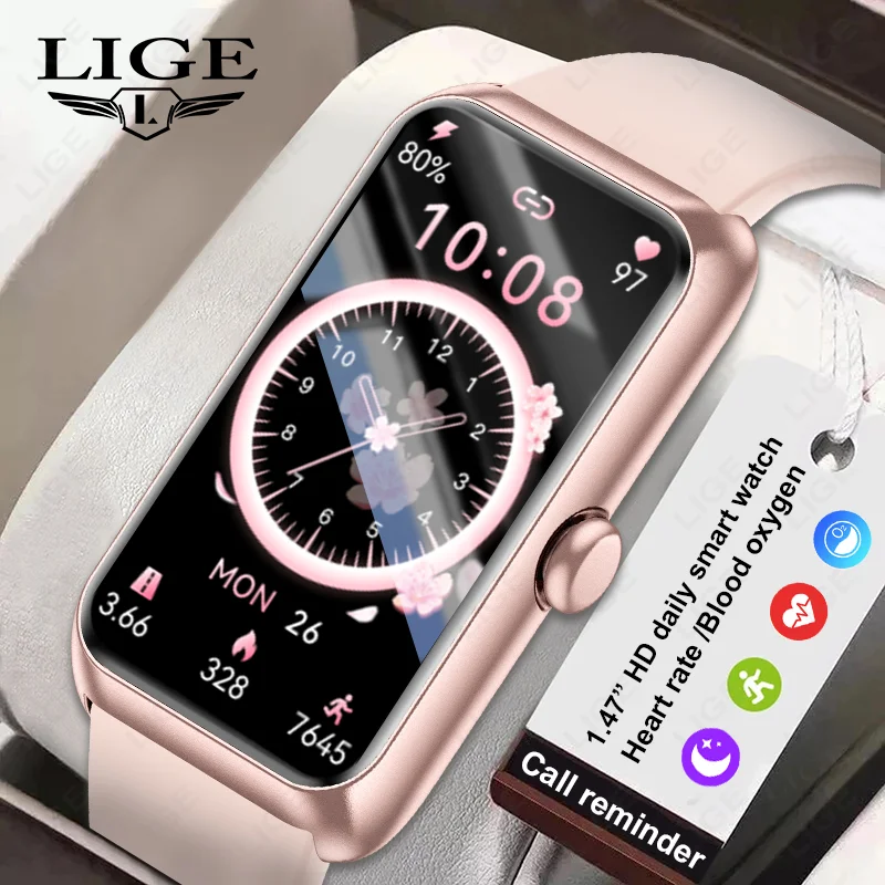 LIGE Fashion Smart Watch for Women