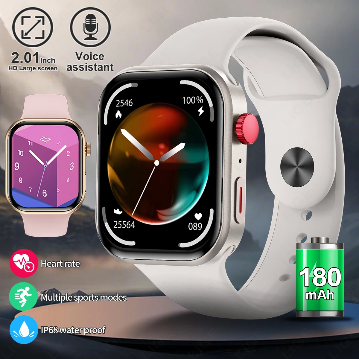 LIGE Ultra Smart Fitness Smartwatch