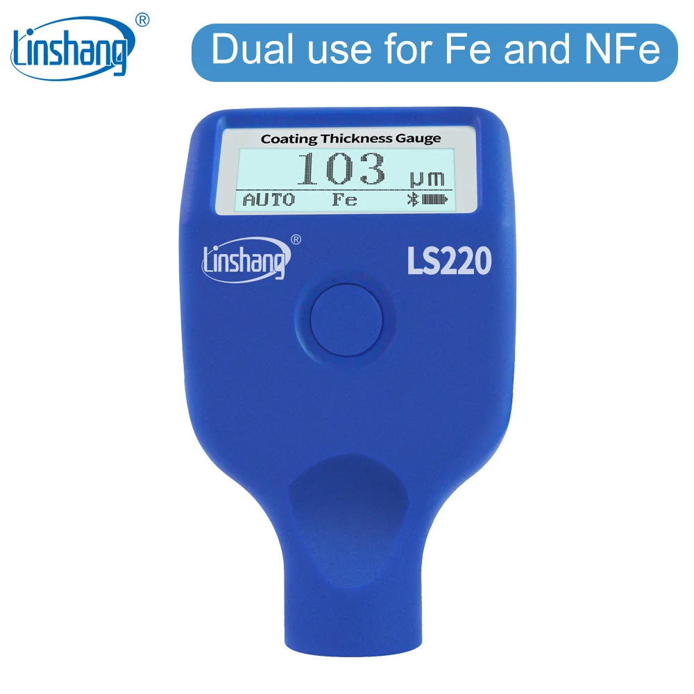 مقياس سمك الطلاء الكهربائي Lynshang LS220
